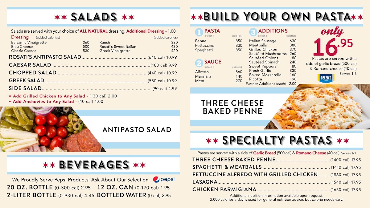 Menu Rosati's Pizza Of Chicago-5