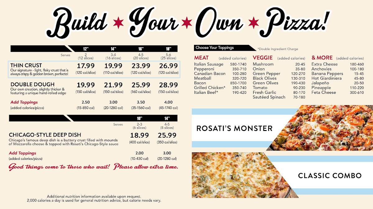 Menu Rosati's Pizza Of Chicago-6