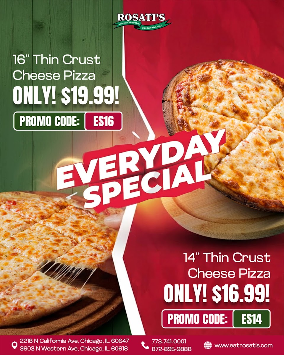 Menu Rosati's Pizza Of Chicago-7