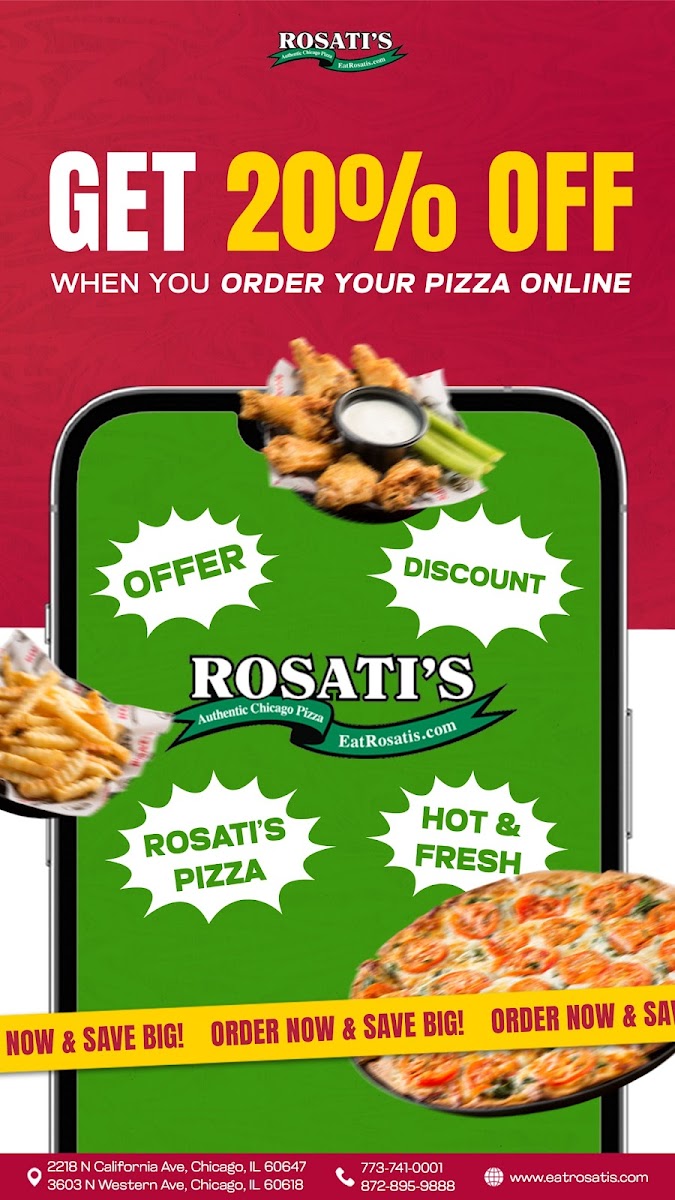 Menu Rosati's Pizza Of Chicago-8