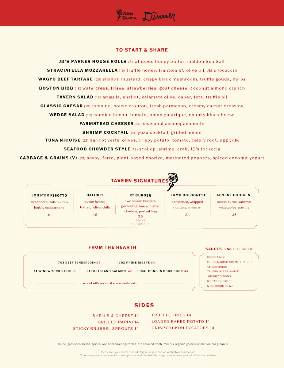 Menu Rose Tavern-3