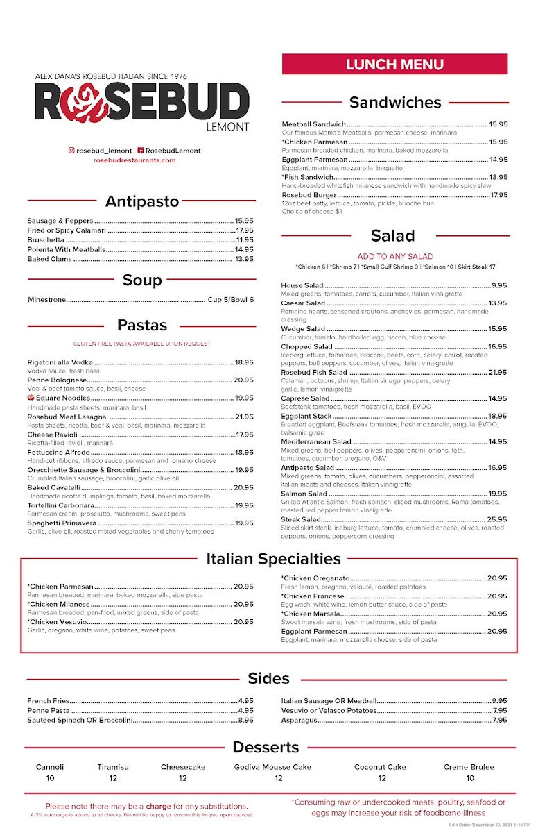 Menu Rosebud Lemont-2
