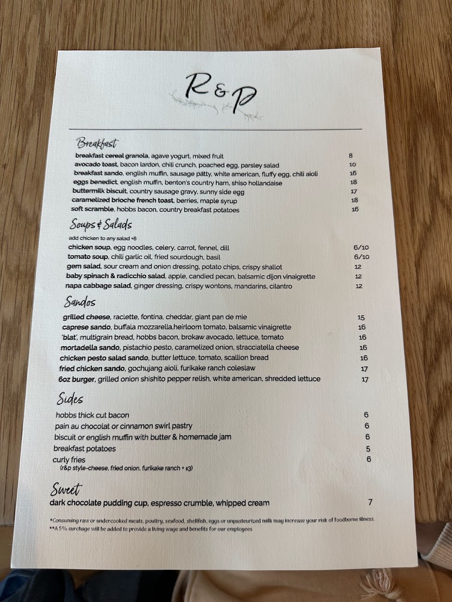 Menu Rosemary & Pine-2