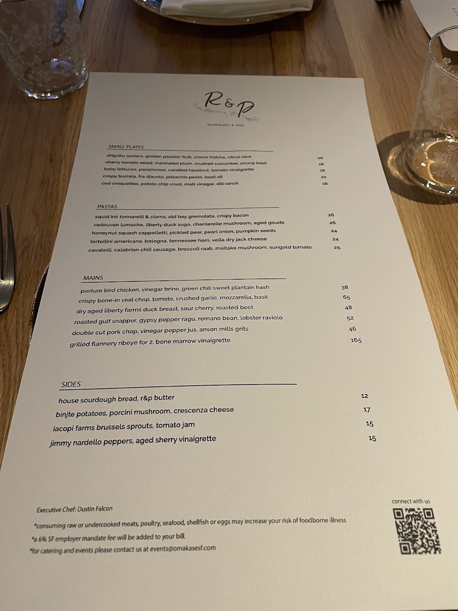 Menu Rosemary & Pine-4