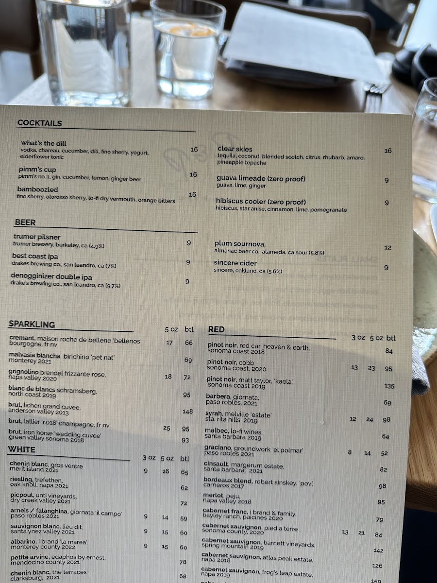 Menu Rosemary & Pine-8