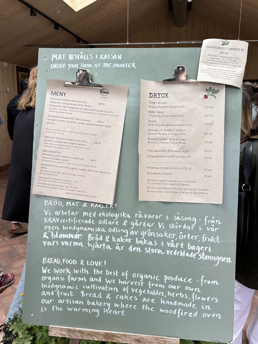 Menu Rosendals Trädgårdskafé-8