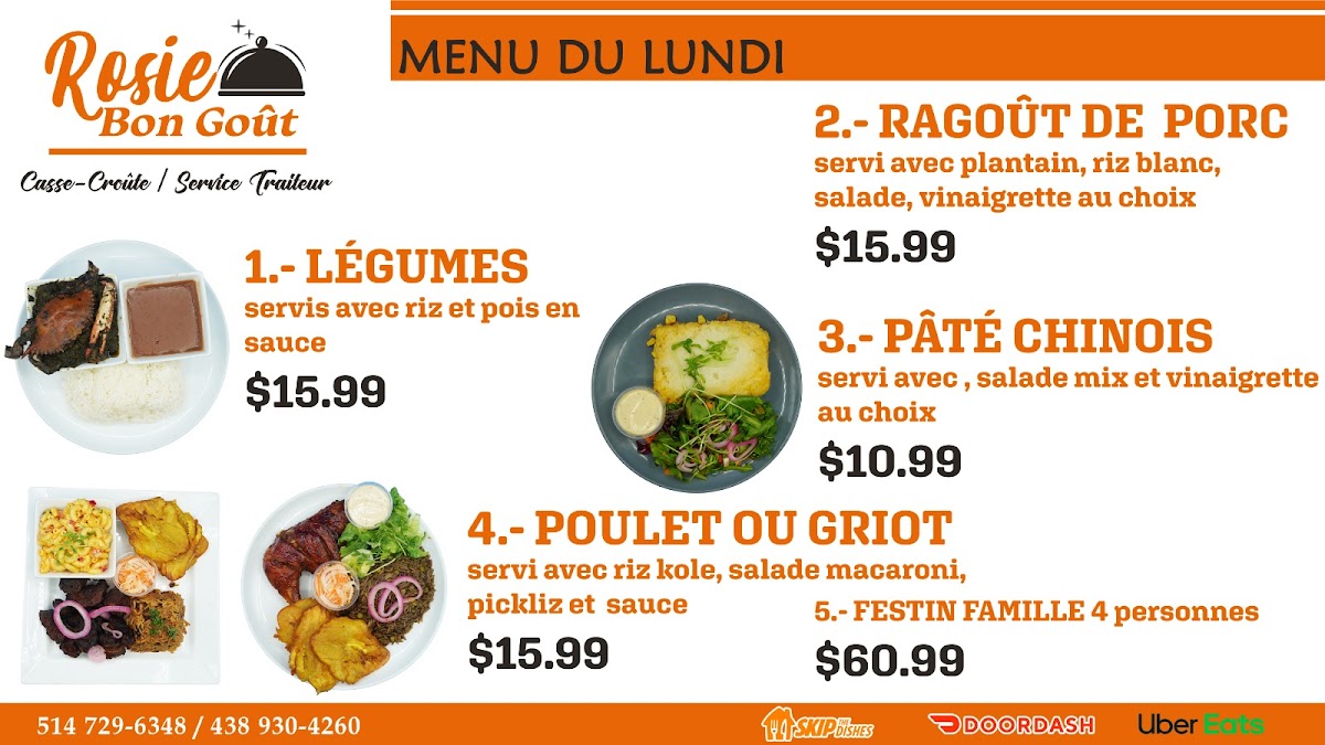 Menu Rosie Bon Goût-2