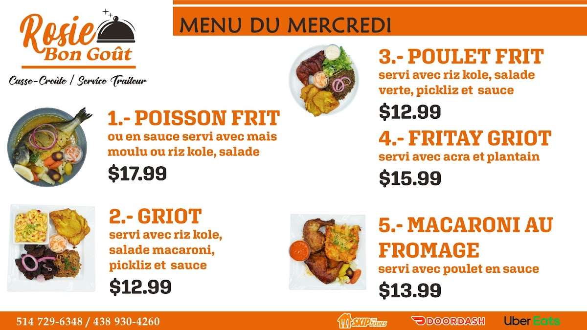 Menu Rosie Bon Goût-4
