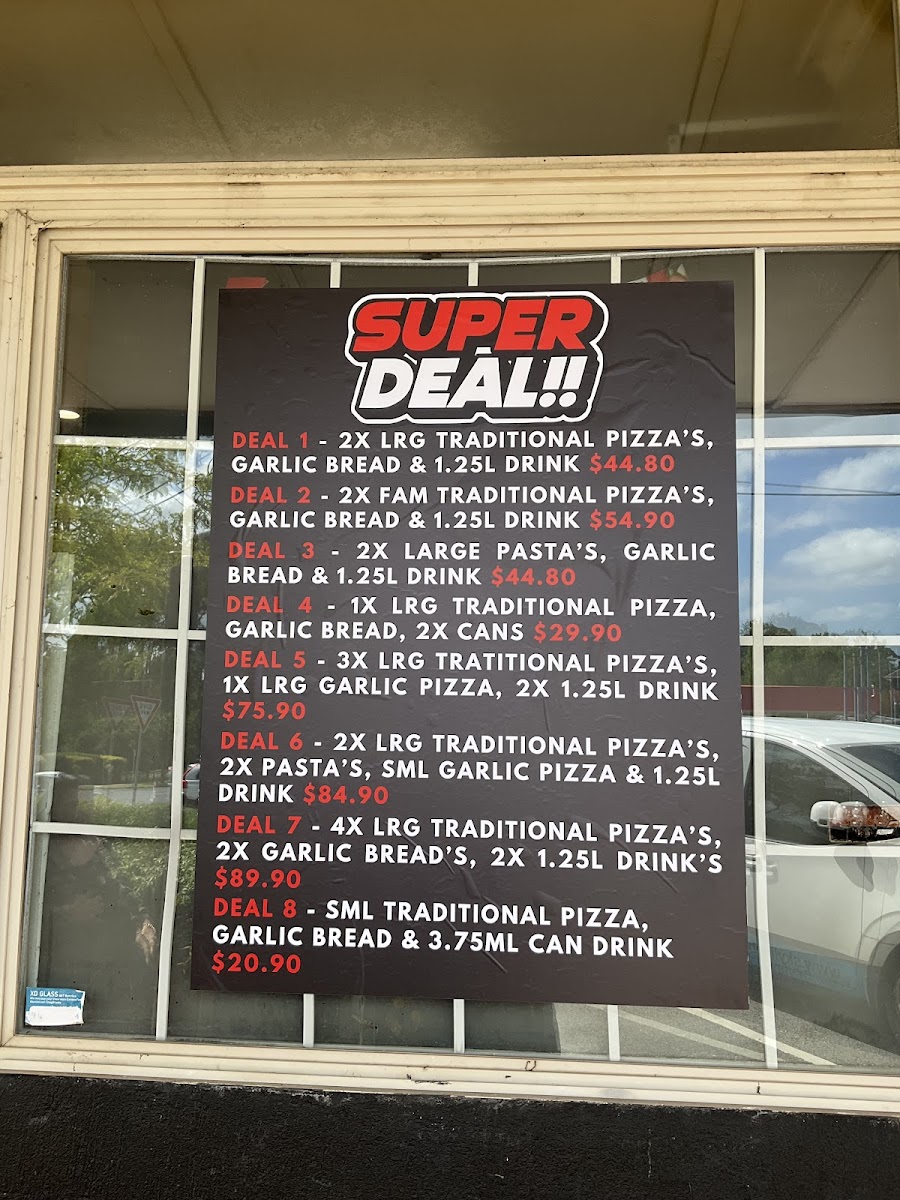 Menu Rossini's Pizzaria Mount Waverley-6