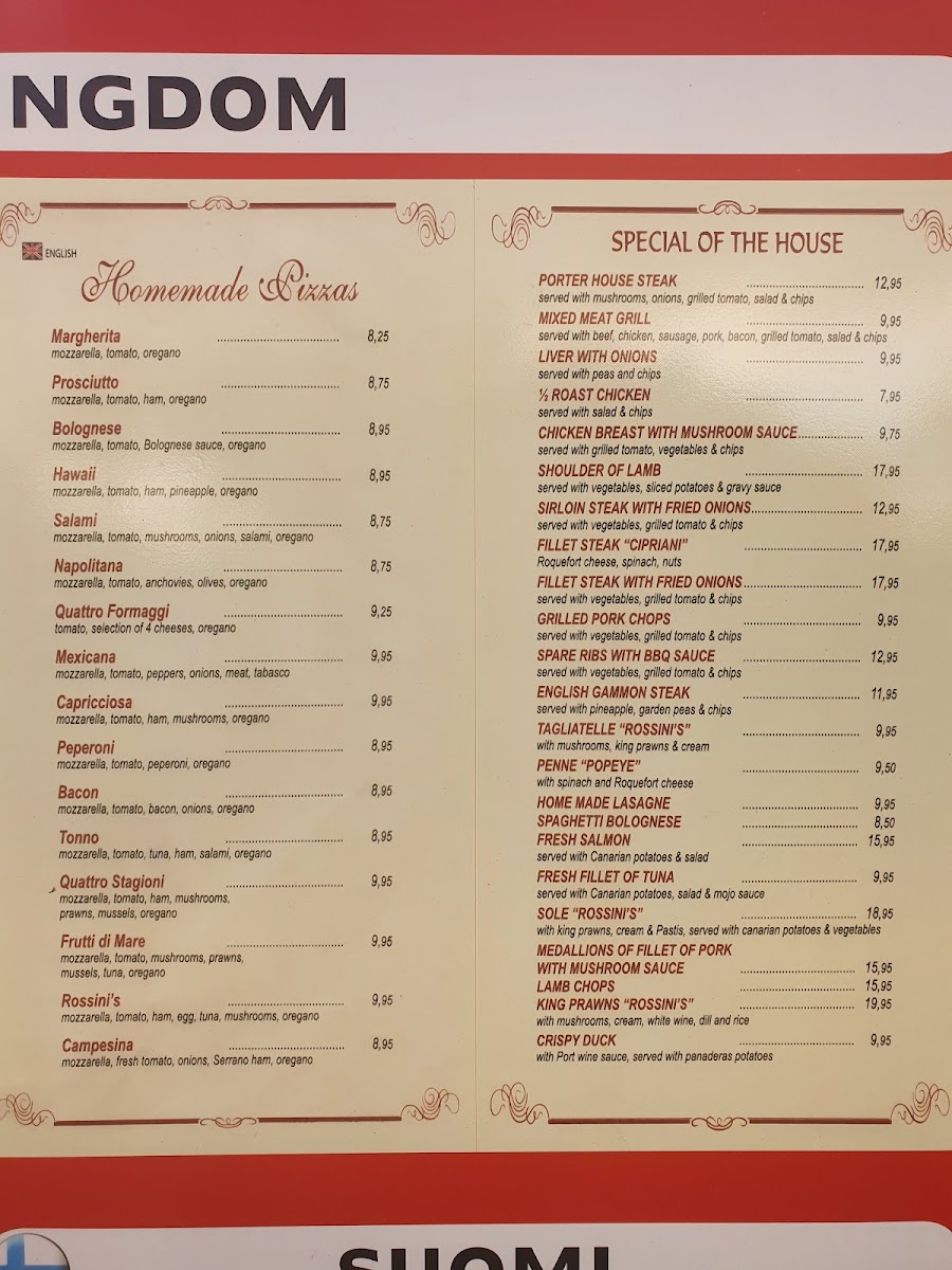 Menu Rossini's-7