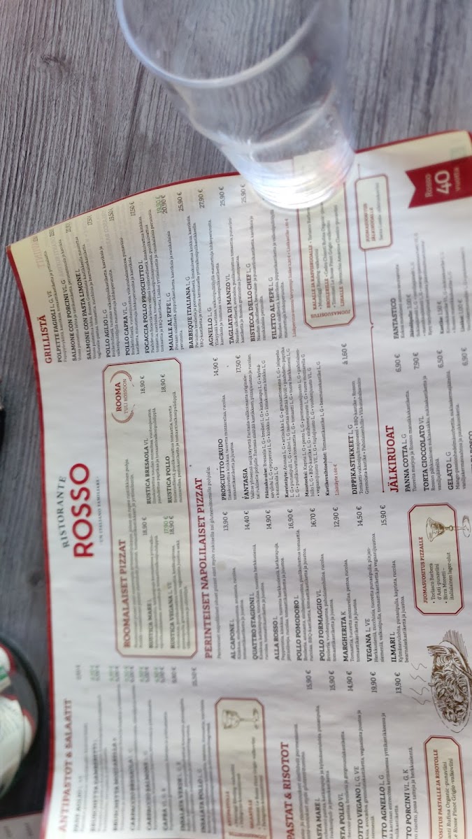 Menu Rosso, Pori-5