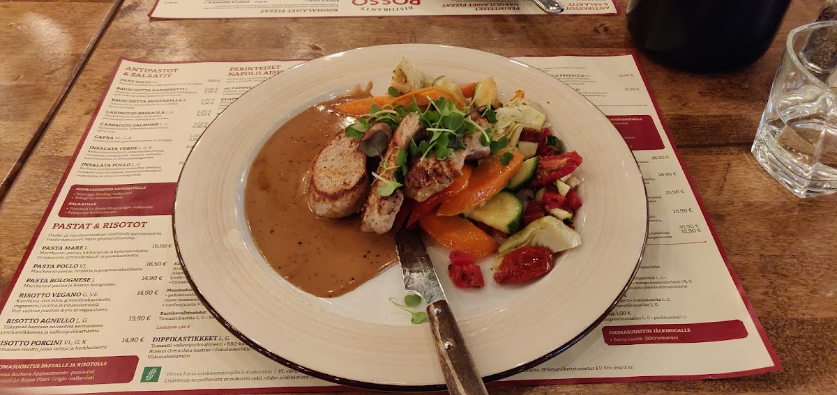 Menu Rosso, Pori-9