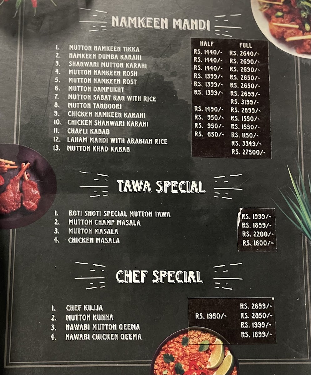 Menu Roti Shoti Family Restaurant & Events Organizer-7