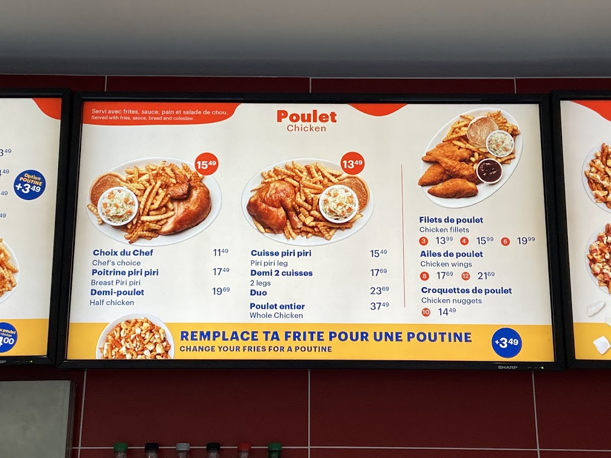 Menu Rôtisseries Benny-1