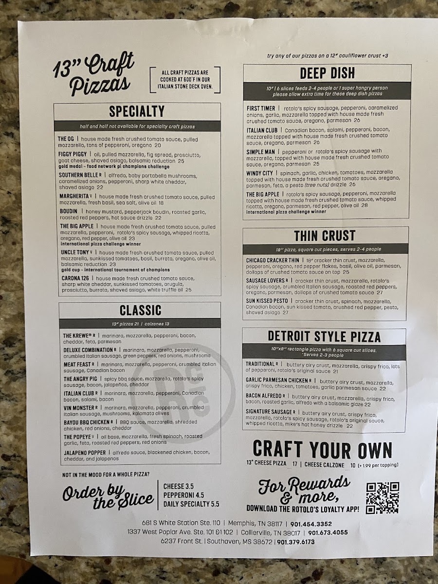 Menu Rotolo's Craft & Crust-3