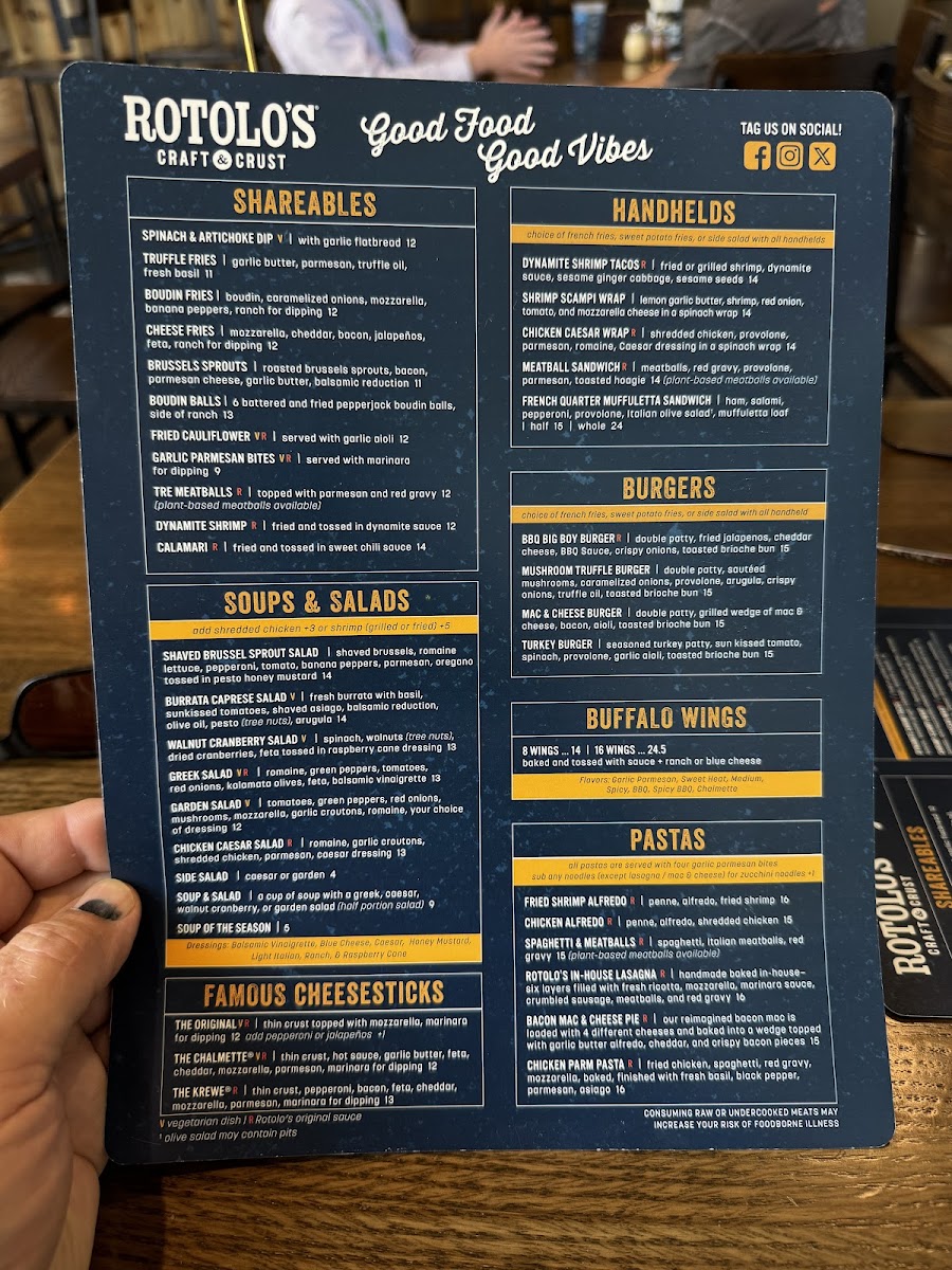 Menu Rotolo's Craft & Crust-6