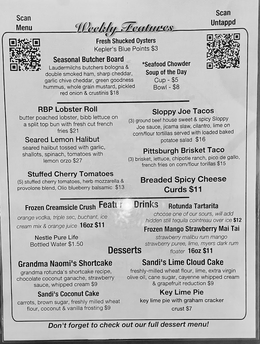 Menu Rotunda Brew Pub-3