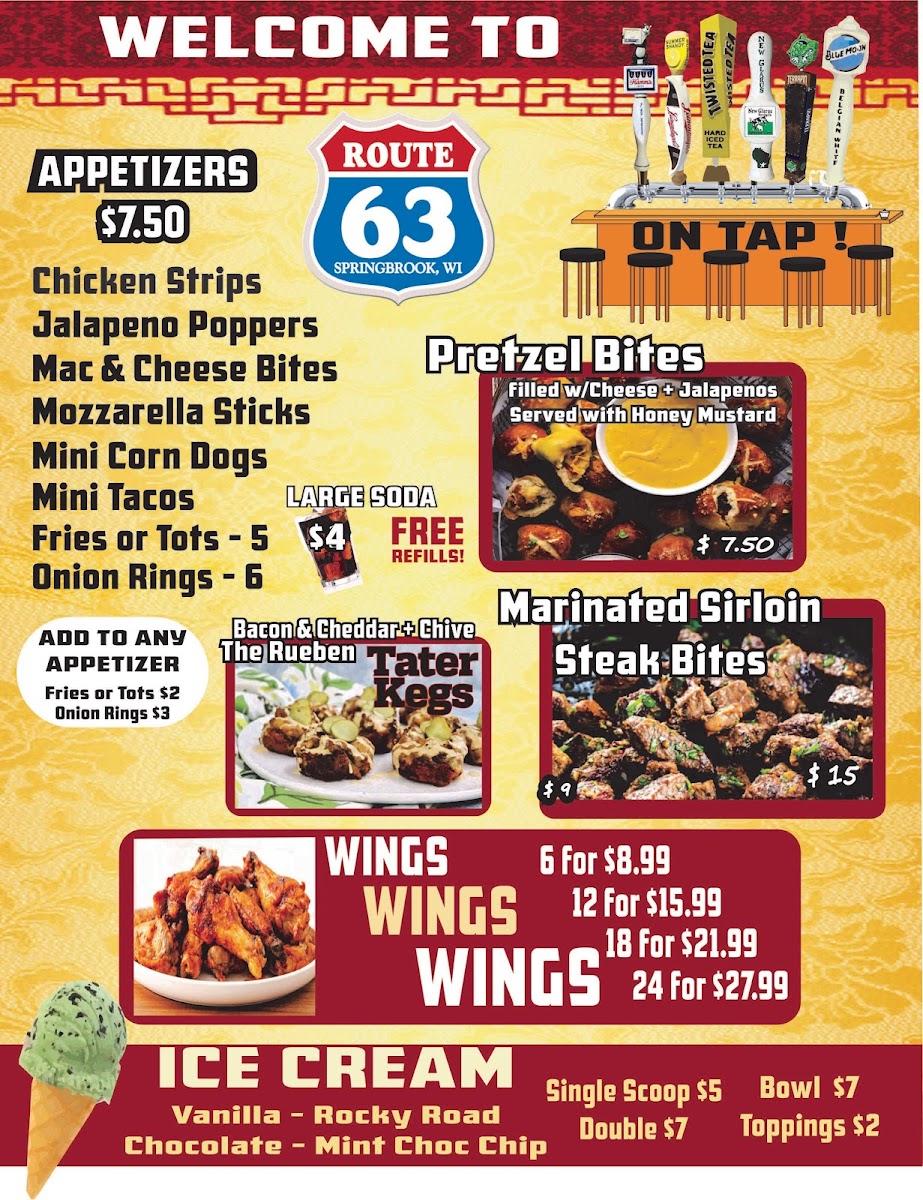 Menu Route 63 Pub & Pizzeria-2