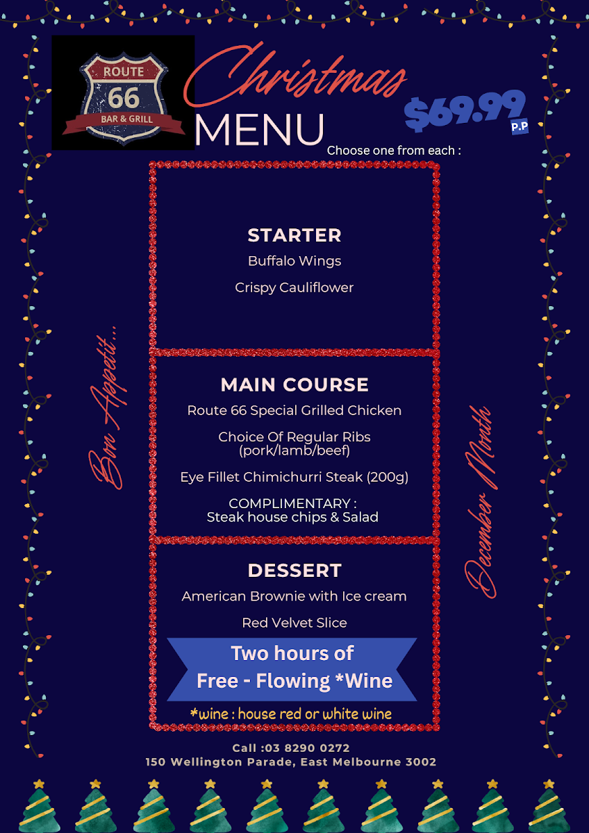 Menu Route 66 Bar And Grill-3