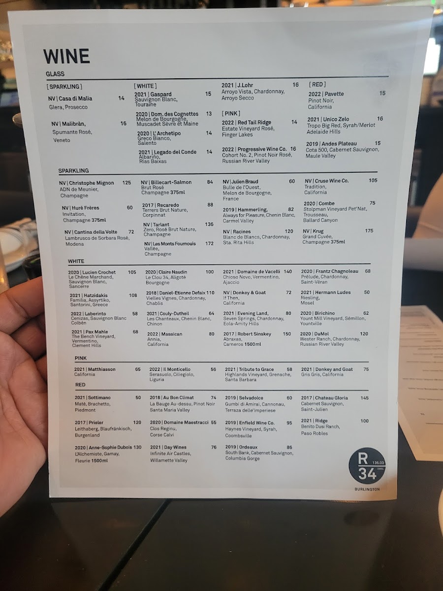 Menu Row 34 | Burlington-5