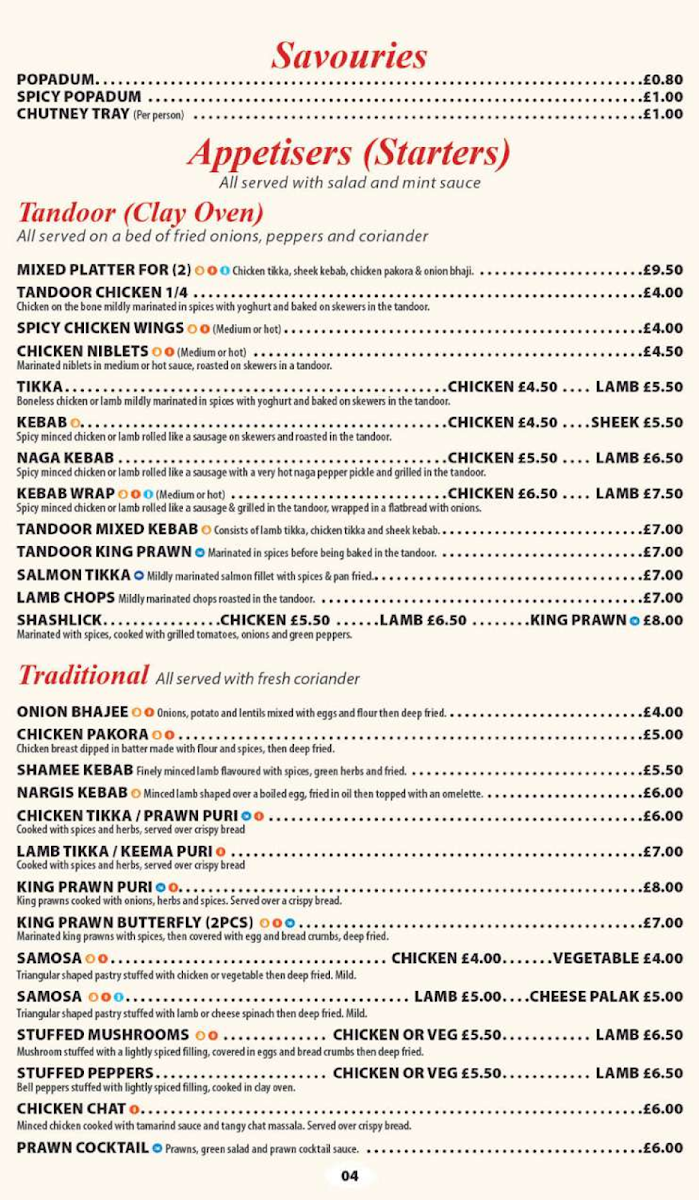 Menu Rowley Village Restaurant-2