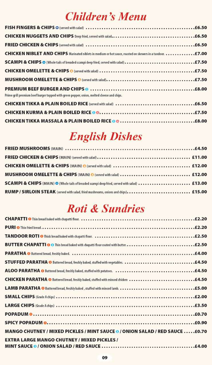 Menu Rowley Village Restaurant-3
