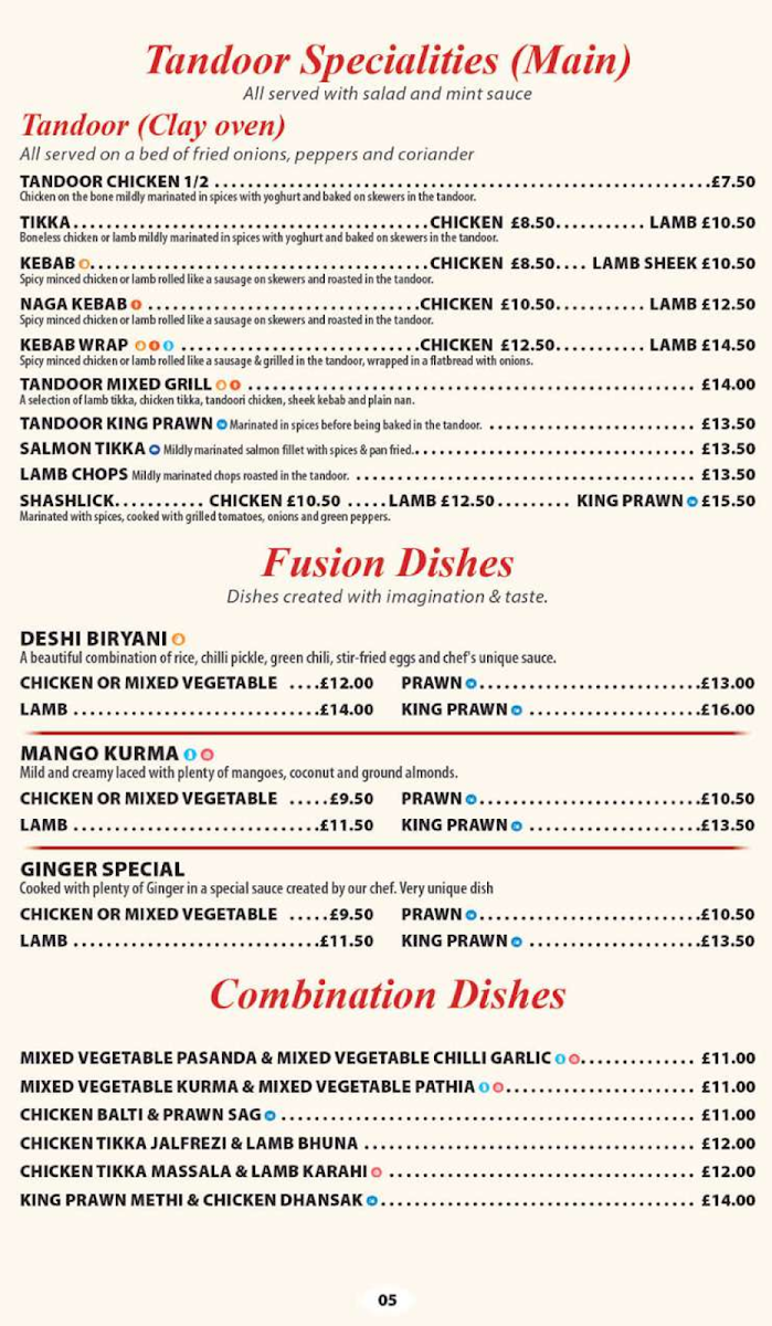 Menu Rowley Village Restaurant-4