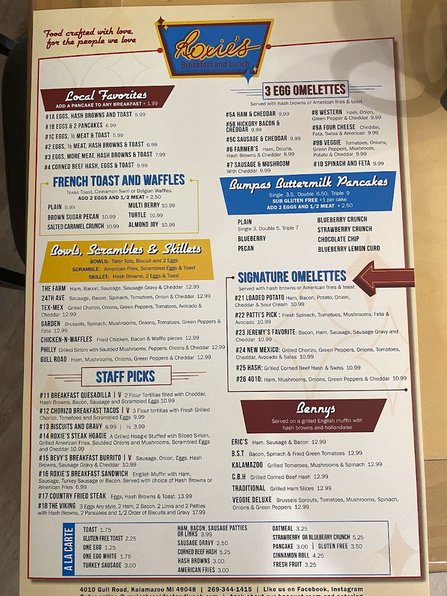 Menu Roxie’S Breakfast & Lunch-3