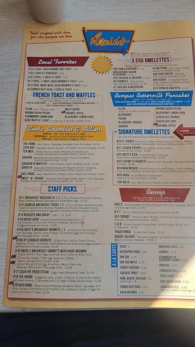 Menu Roxie’S Breakfast & Lunch-4