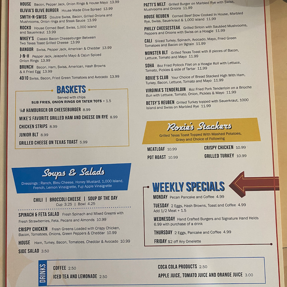 Menu Roxie’S Breakfast & Lunch-5