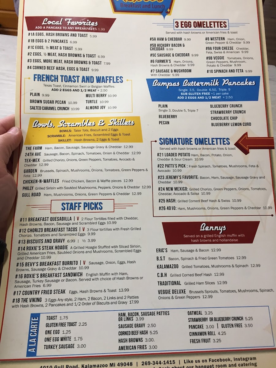 Menu Roxie’S Breakfast & Lunch-7