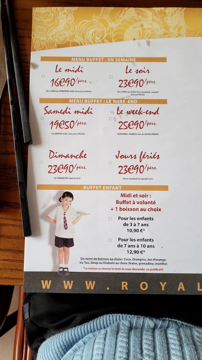 Menu Royal Buffet Toulouse Atlanta-6