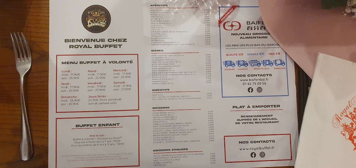 Menu Royal Buffet Toulouse Atlanta-7
