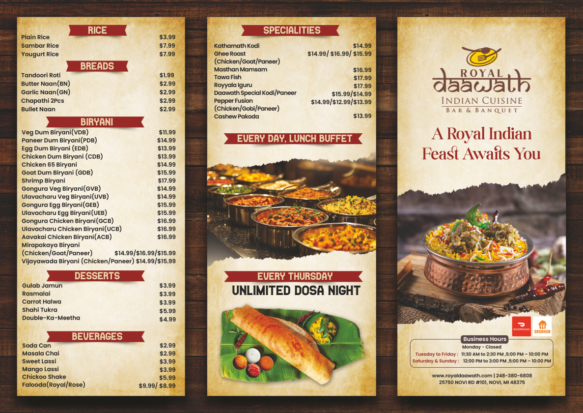 Menu Royal Daawath Indian Cuisine-4