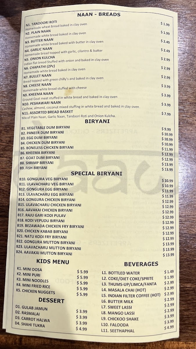 Menu Royal Daawath Indian Cuisine-7