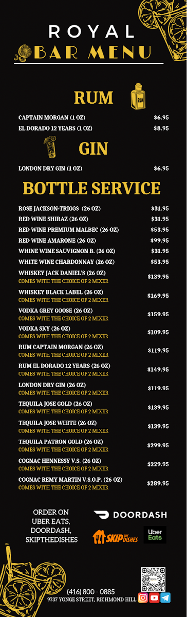 Menu Royal Game Cafe & Lounge-1