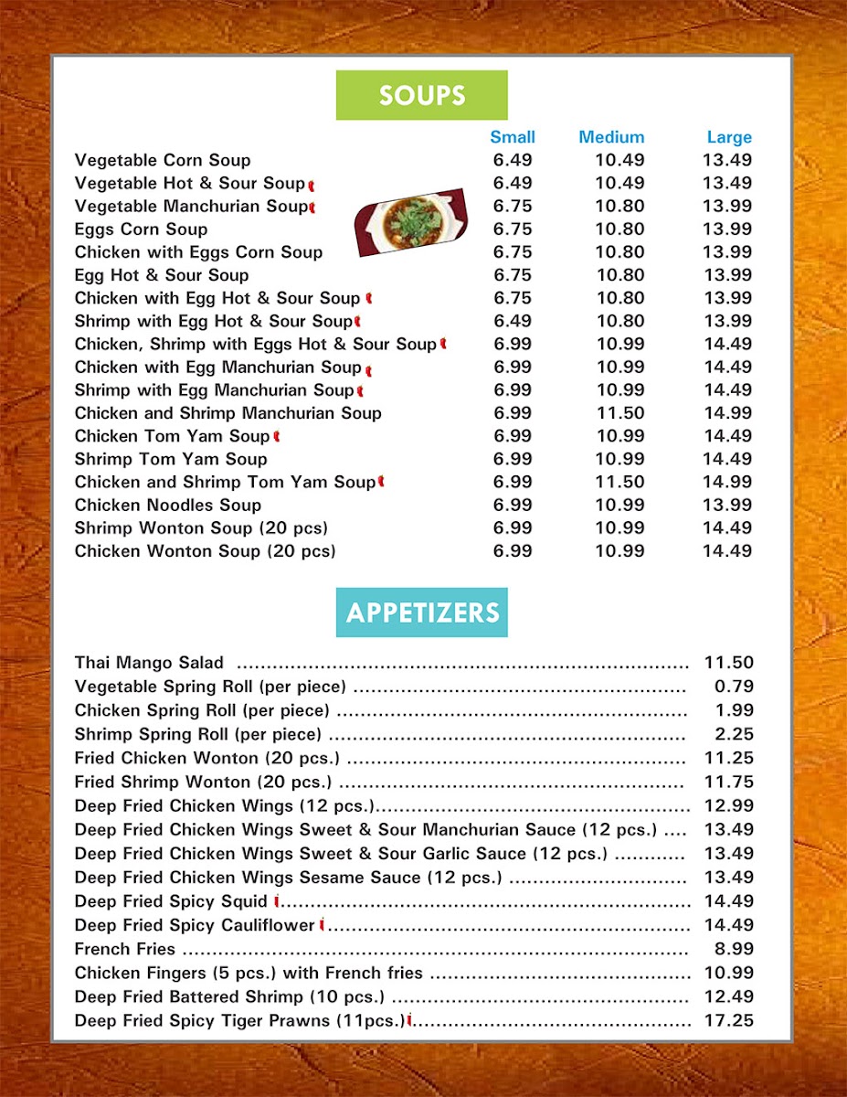 Menu Royal Garden Mississauga-2