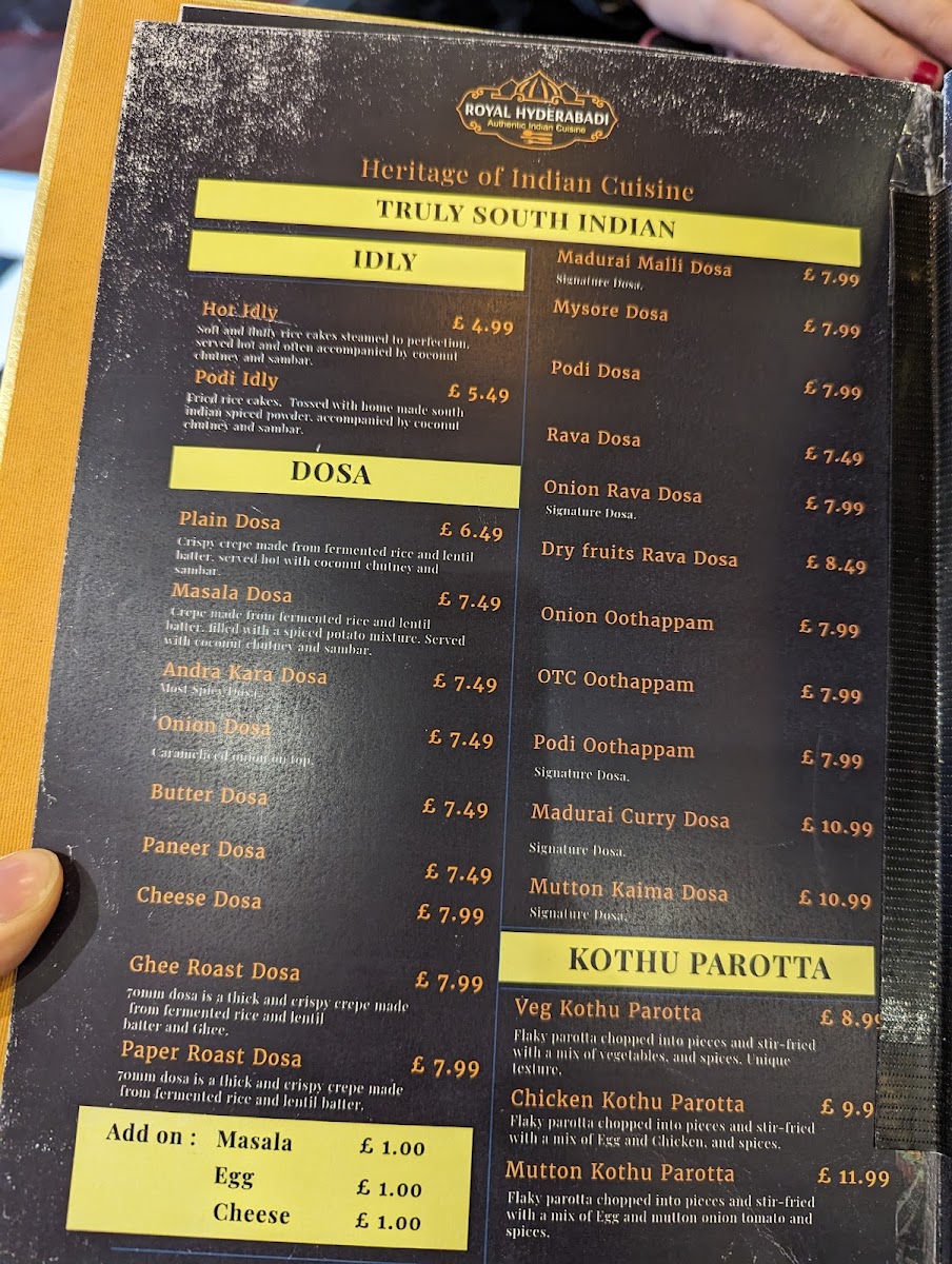Menu Royal Hyderabadi Woodgreen-2