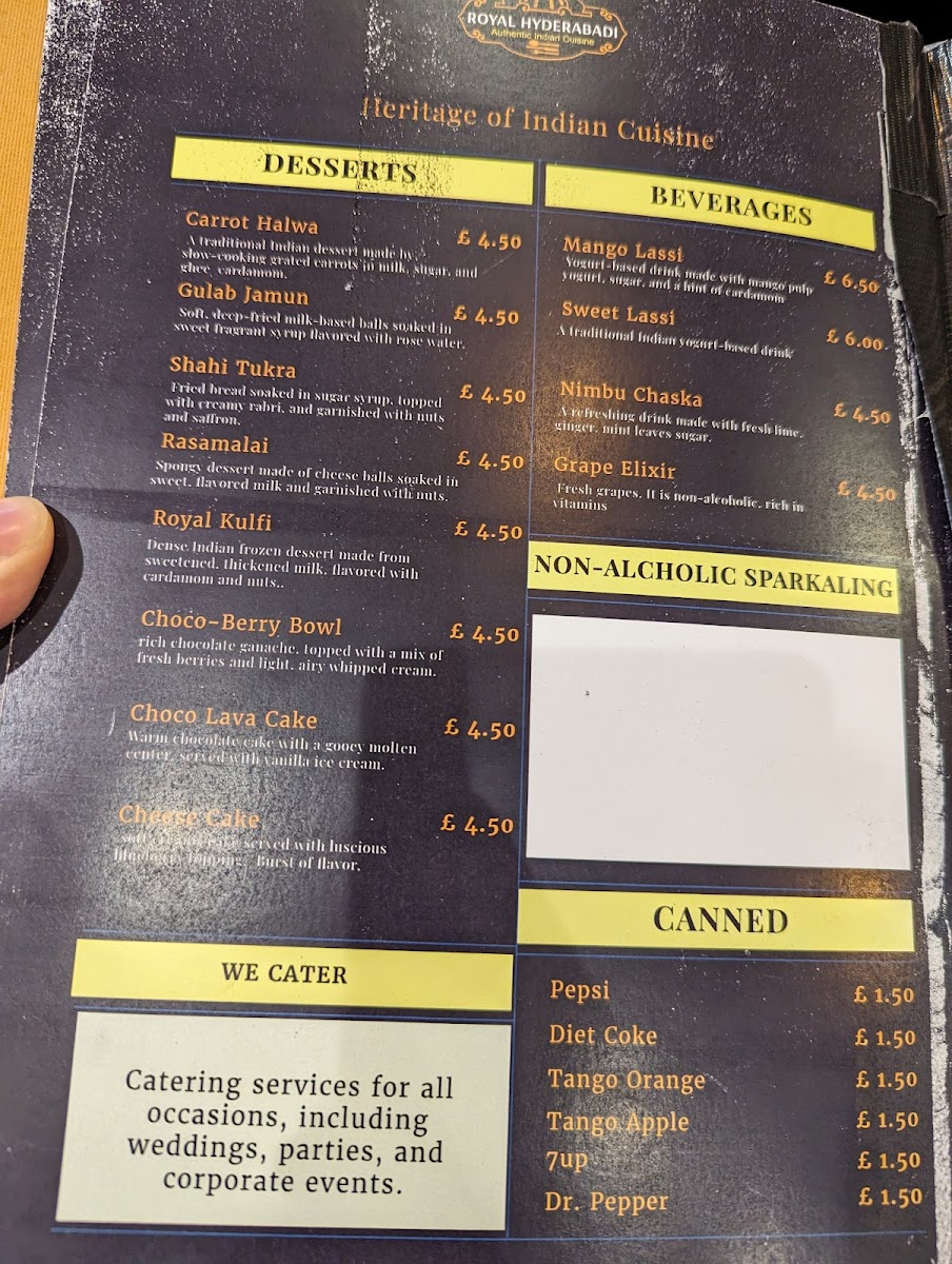 Menu Royal Hyderabadi Woodgreen-4