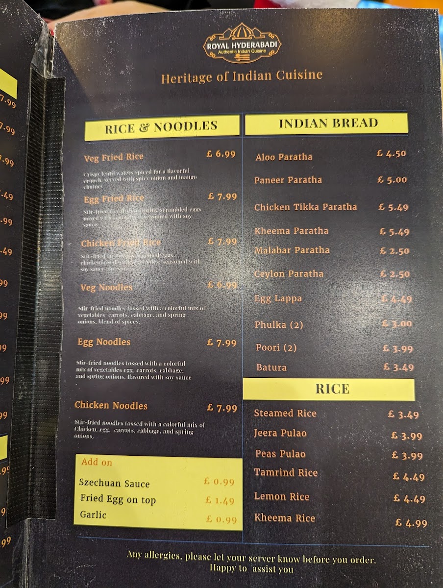 Menu Royal Hyderabadi Woodgreen-6