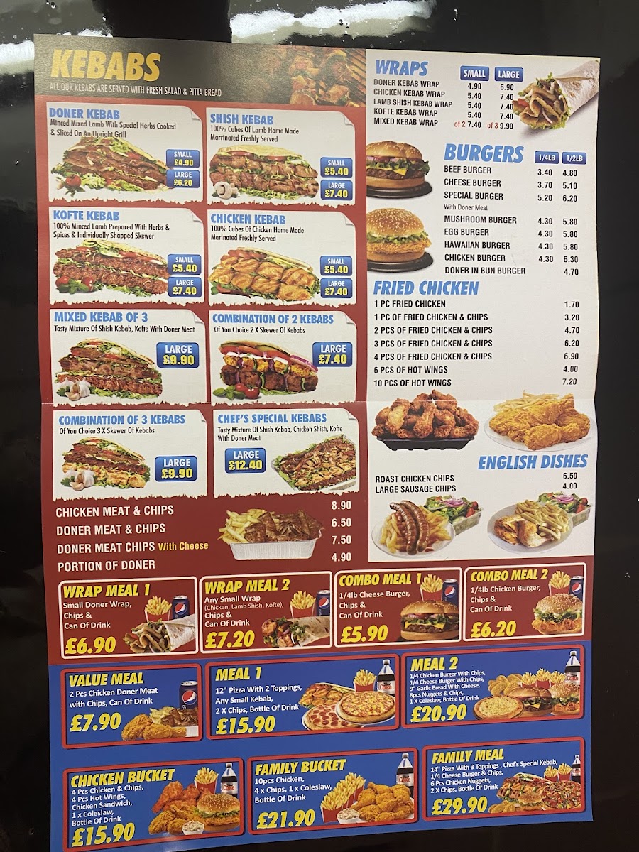 Menu Royal Oak Kebab House-1