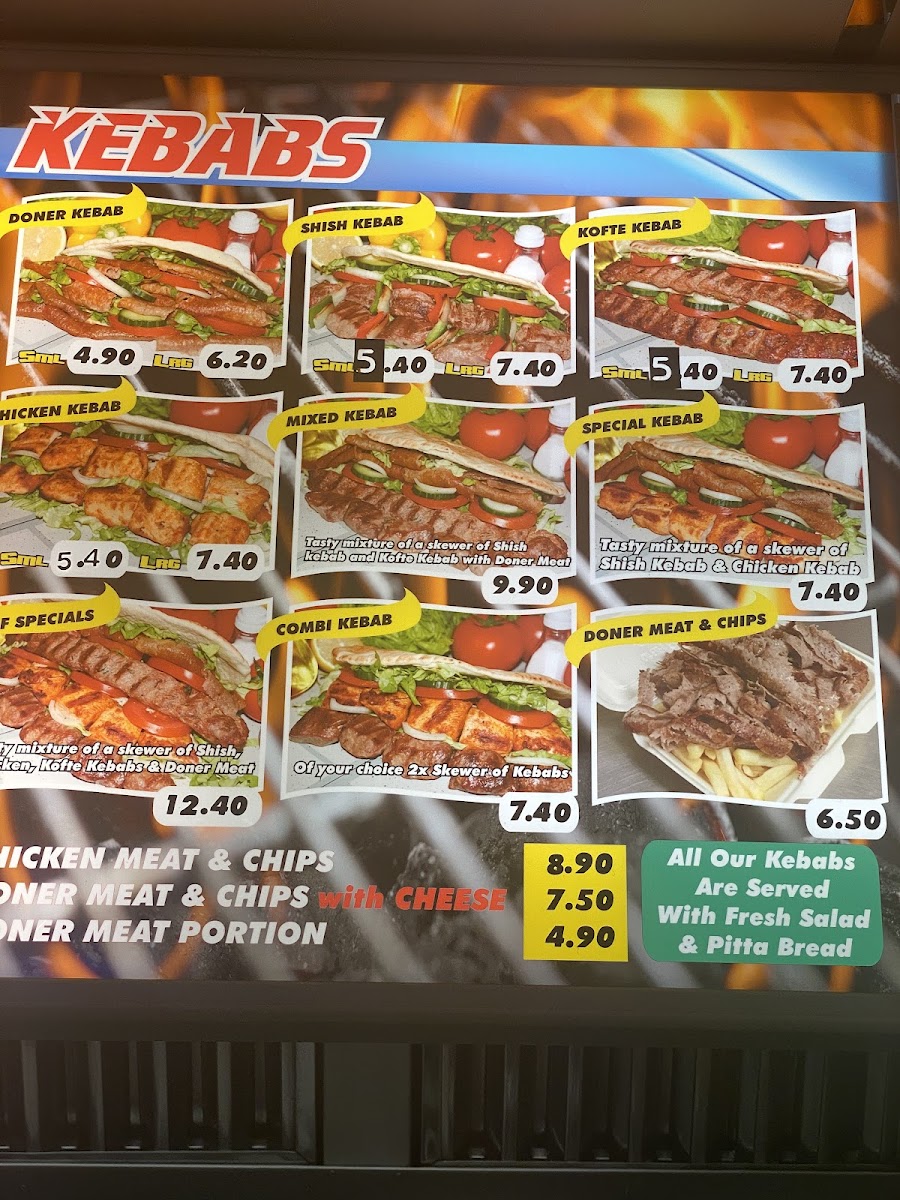 Menu Royal Oak Kebab House-3