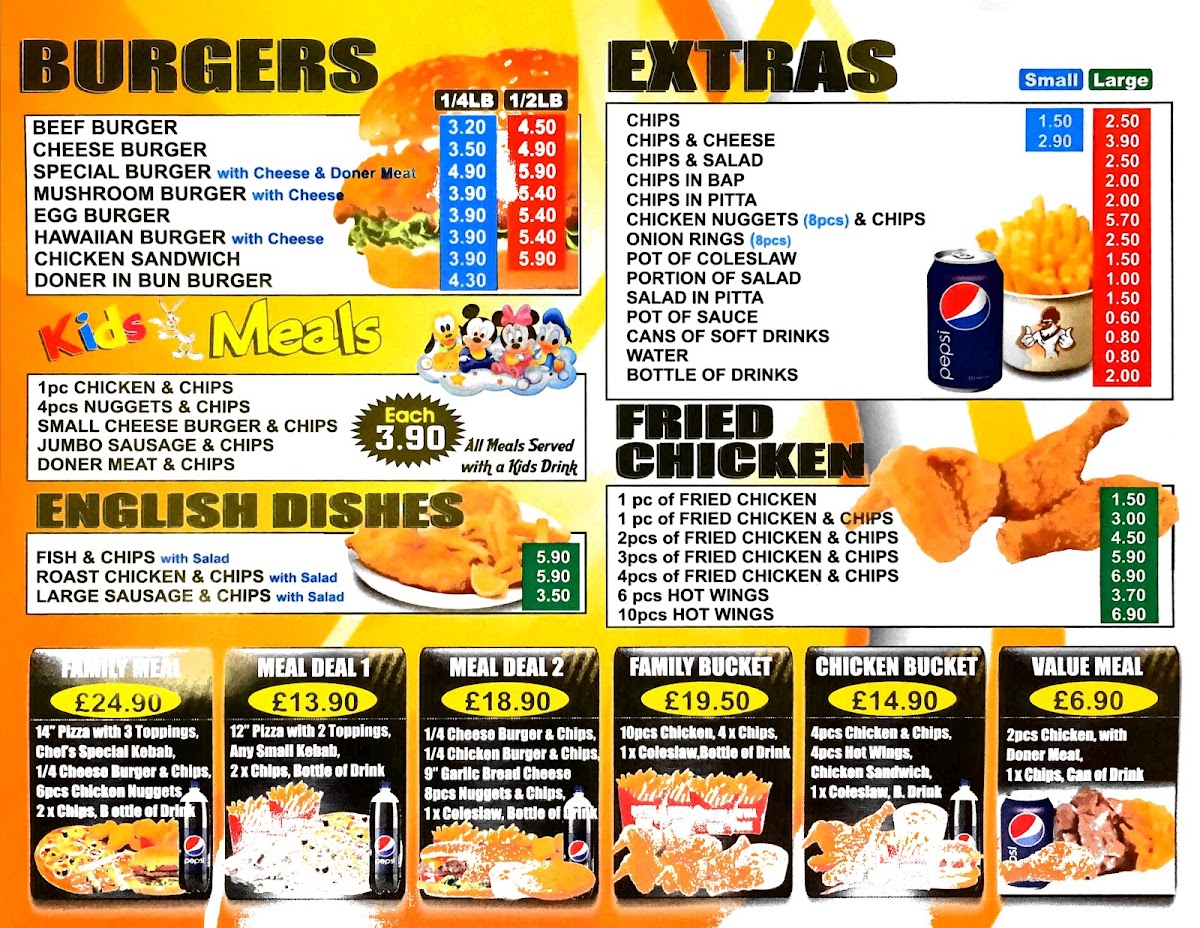 Menu Royal Oak Kebab House-4