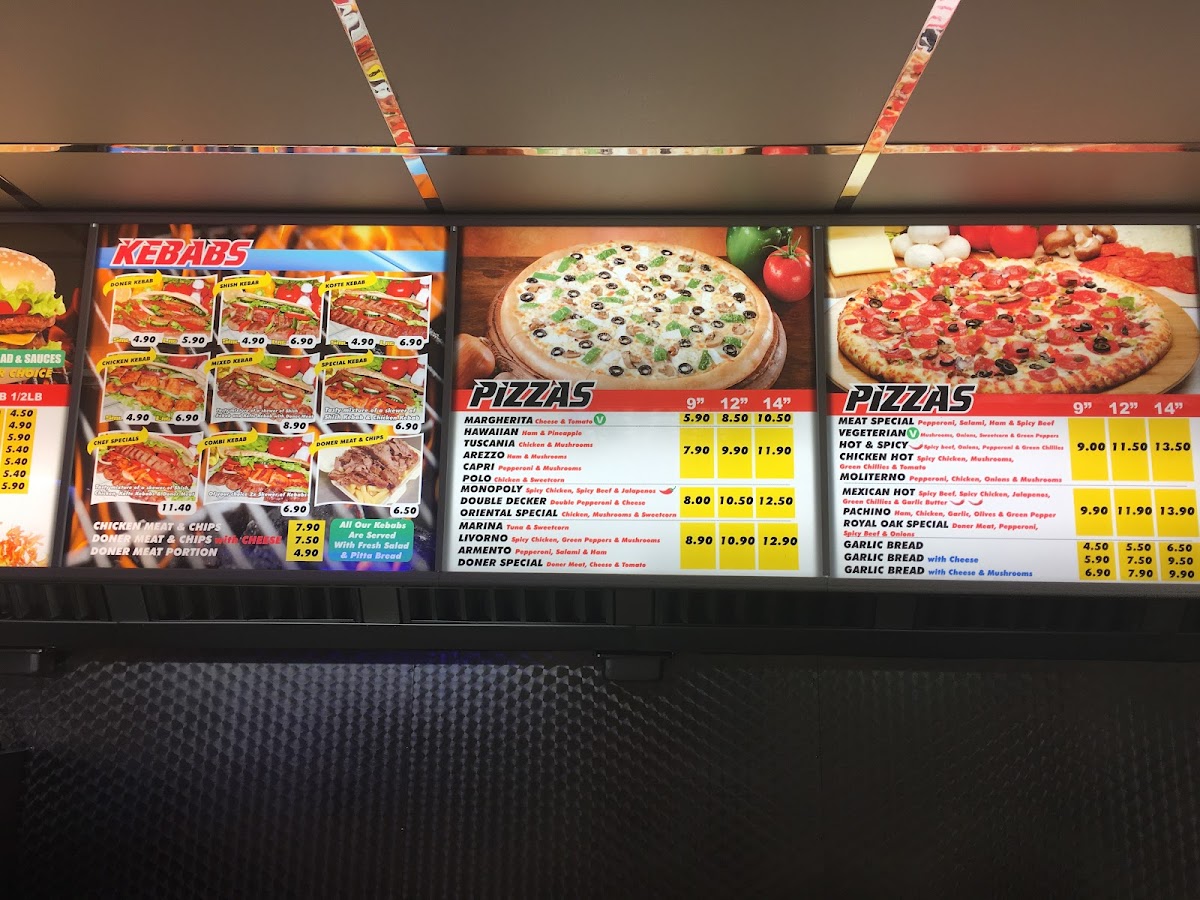 Menu Royal Oak Kebab House-7
