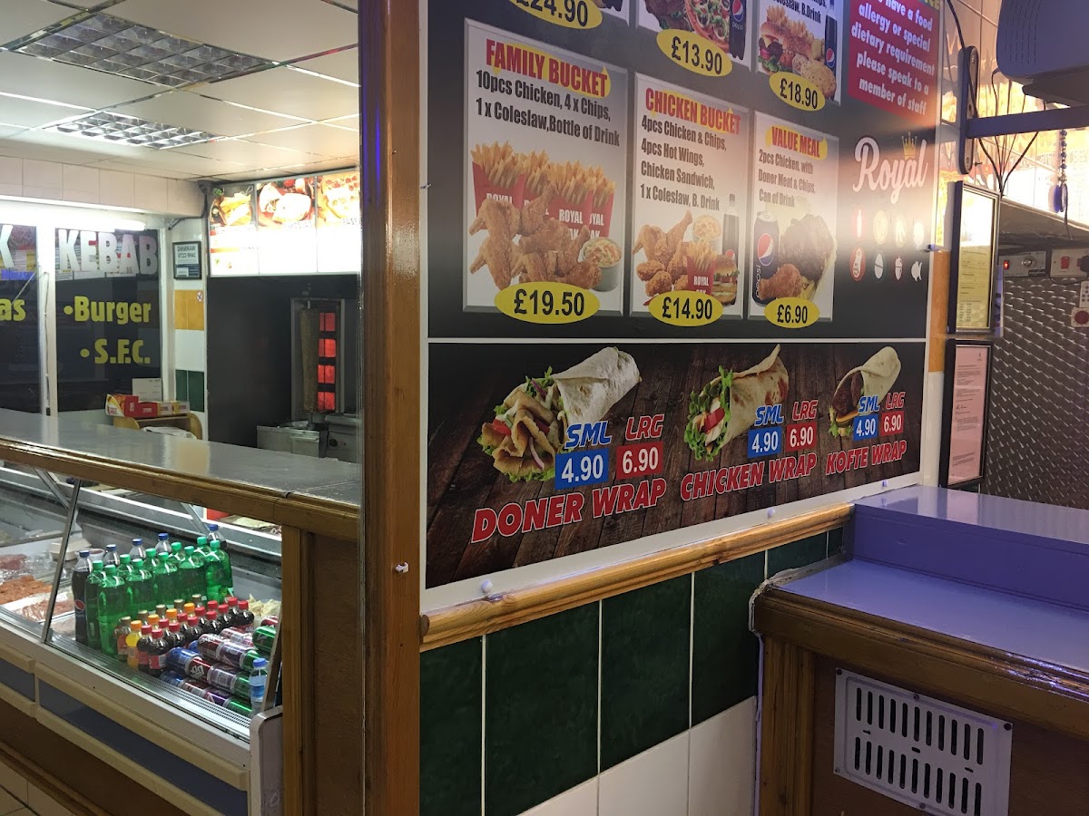 Menu Royal Oak Kebab House-9