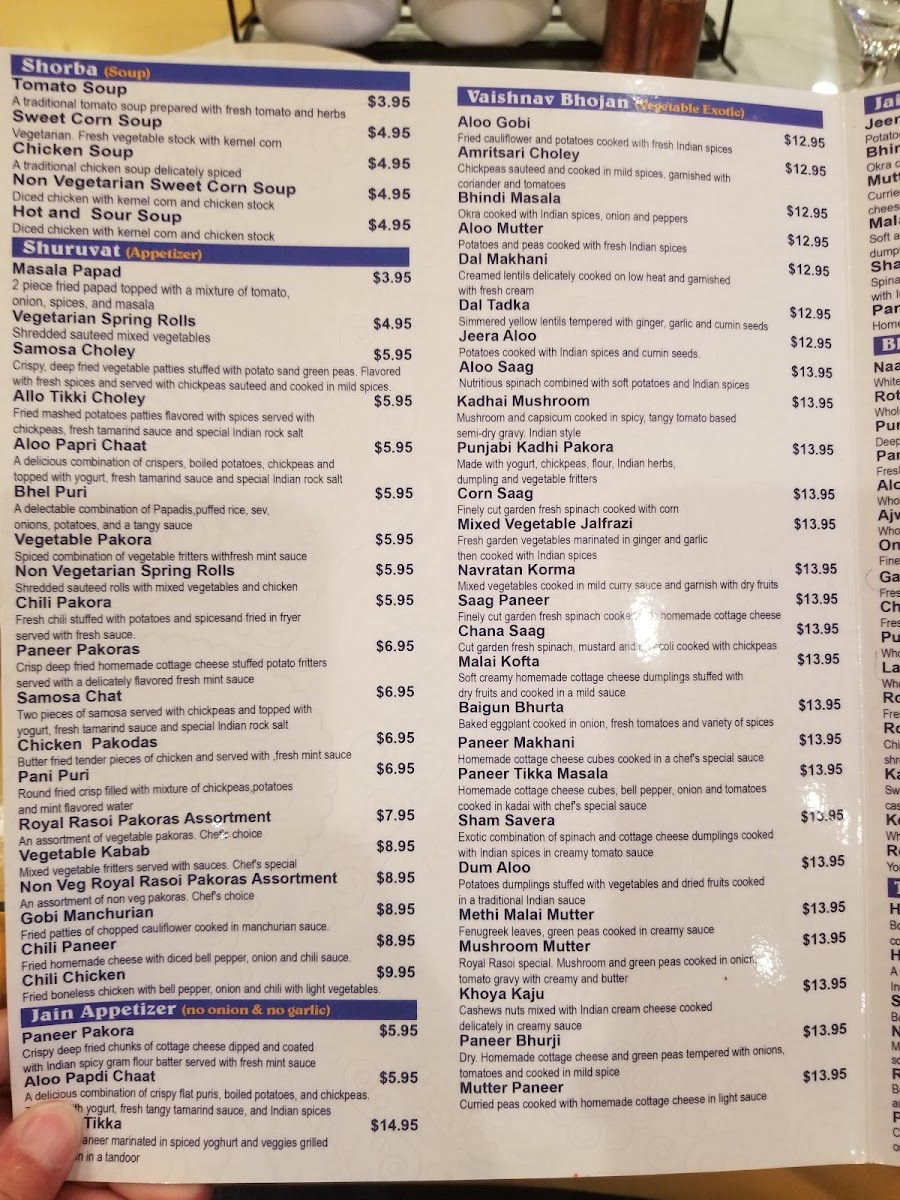 Menu Royal Rasoi Indian Cuisine-3