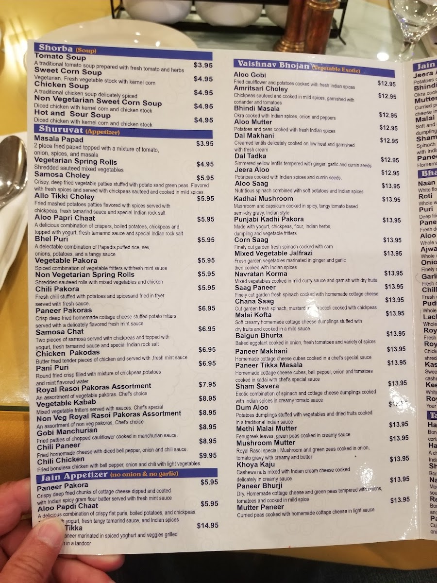 Menu Royal Rasoi Indian Cuisine-4