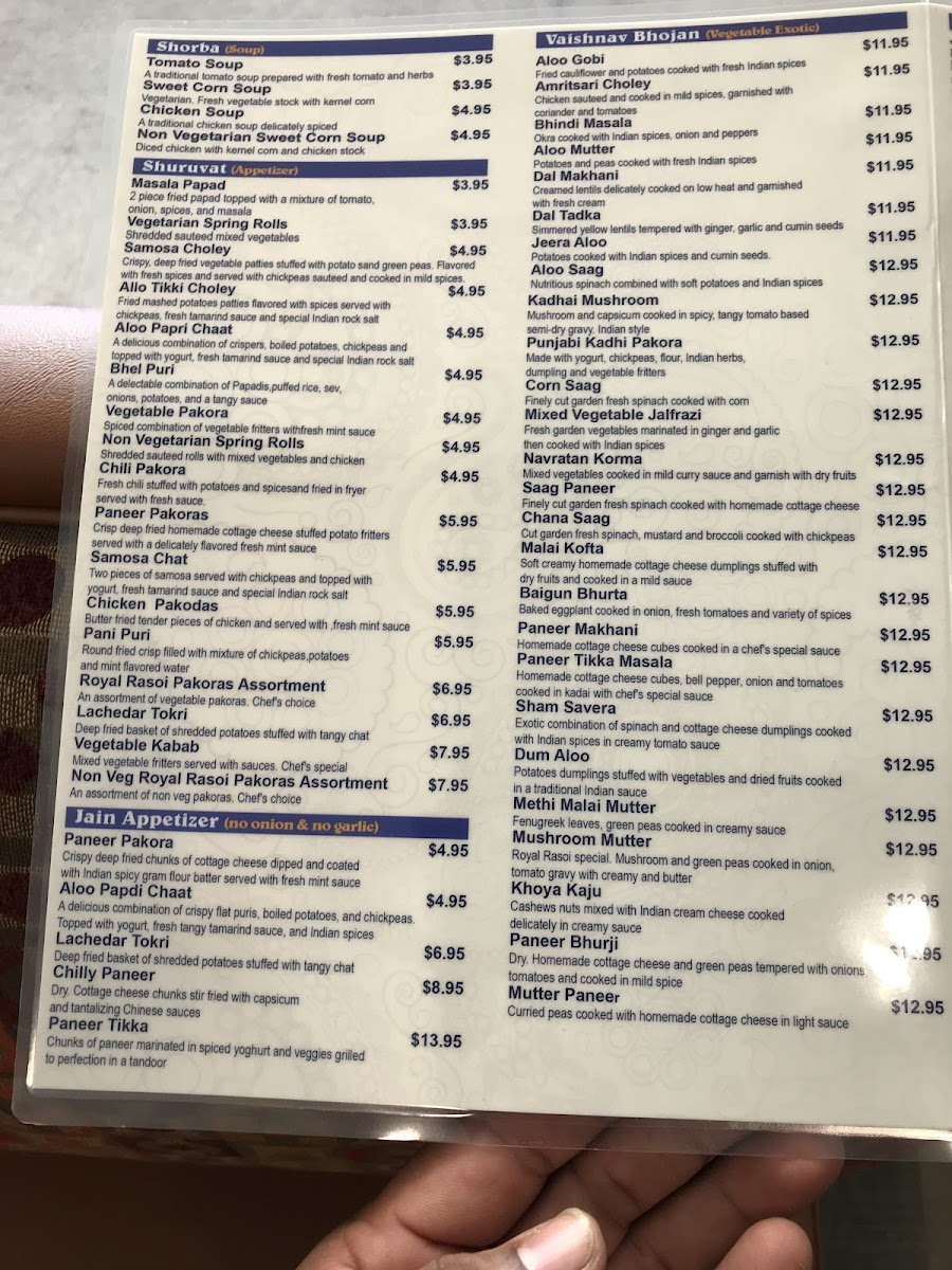 Menu Royal Rasoi Indian Cuisine-6
