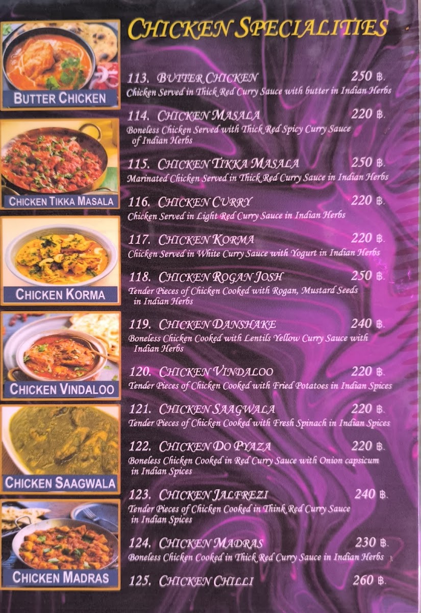 Menu Royal Recipe Indian Food, & Thai Food &vegetarian Food-10