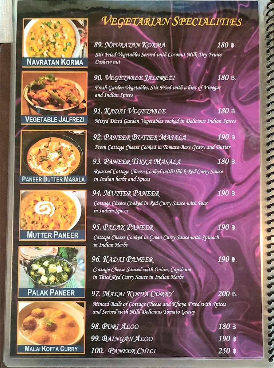 Menu Royal Recipe Indian Food, & Thai Food &vegetarian Food-6